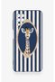 Samsung A12 Compatible Giraffe Patterned Silicone Case - 2