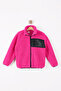 Children's Zippered Unisex Lamb Wellsoft Plush Jacket with Elastic Cuffs - 2