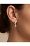 Lumeris Solitaire Model Row of Zircon Stones Steel Xuping Earrings - 2