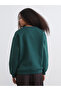 Xside Green Printed Women's Thick Sweatshirt - 4