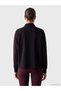 Two Mt Shop Quality Koor Sport Brown Diver Fabric Plain Oversize Women's Sweatshirt - 5