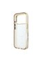 iPhone 18 Pro Max Case Licensed M-Safeli Triangle Logo Zebra Pattern Silicone Cover Gold - 7