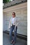 Double-Breasted Belted Buttoned Crop Trench Jacket - 3