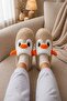 Women's Plush Penguin Figured House Slippers Warm Winter Slippers
