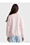 Alita City Xside Pink Oversize Women's Thick Sweatshirt with a Difference - 4