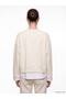 Lcw Comfort Beige Crew Neck Oversize Women's Sweatshirt - 4