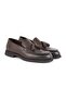 Men's Loafer Shoes Genuine Leather Tasseled Moccasins Stitched Practical Slip-On Lightweight Flexible Eva Sole L591 - 3