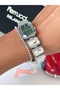 Steel Strap Special Design Women's Wristwatch with 2 Years Warranty, 3 Atm Waterproof + Bracelet as a Gift - 6