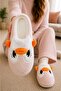 Women's Plush Penguin Figured House Slippers Warm Winter Slippers - 2