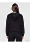 Alita City Lcw Modest Black Interlock Plain Oversize Women's Zipper Sweatshirt with a Difference - 4