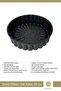 Granite Cast Iron Tart Cake Mold 24 cm - 4