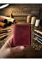 100% Genuine Leather Handmade Multi-Section Wallet & Card Holder - 2