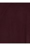 Alita City Lcw Modest Burgundy Knitwear Plain Loose & Baggy Women's Tunic - 6