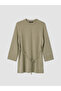 Lcw Modest Khaki Soft Touch Women's Sweatshirt Tunic - 5