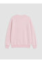 Two Mt Shop Quality Xside Pink Hello Kitty Printed Oversize Women's Thick Sweatshirt - 6