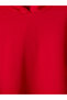 Red Hooded girl's thick sweatshirt - 3