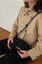 Suede Lisbon Adjustable Long Strap Zippered Cross-Use Mini Shoulder Bag - 5