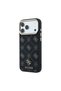iPhone 18 Pro Max Case Licensed M-Safeli Classic Text and 4g Logo Pu Leather Peony Cover Black - 2