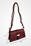 Parma Women's Shoulder Bag with Flap and Buckle, Adjustable Long Strap Crossbody Bag - 3