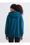 Two Mt Shop Quality Koor Sport Khaki 3 Thread Raster Flat Standard & Regular Women's Hoodie - 4