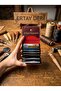 100% Genuine Leather Handmade Red Viral Multi-Section Wallet & Card Holder - 2
