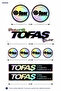 Hologram Decorative Sticker Set 10 Pieces |   Vehicle Automobile Motorcycle Logo Lettering Strip Sticker Decal - 3