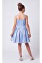 Girl's Meis Crystal Evening Dress M00860 Blue - 3