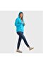 Hanes Women's Jersey Zipper Hooded Sweatshirt, Dark Brown Color, Size Xxl, Very High Collar - 5
