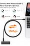 كابل من كيبل كرييشن بطول 4.0 قدم نوع USB متوافق مع ماسح ضوئي - 2