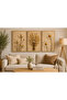 Frame-Looking Daisy Bouquet Painting Set - Wall Decoration for Living Room, Bedroom, Office, Kitchen - 4