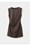 Ruched houndstooth dress - 3