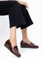 Genuine Leather Wedge Heel Comfort Women's Shoes in Sizes 33-34-35 and up to Size 41-42 - 2