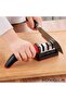 4-Stage Knife Sharpener with Sharpening Rod – Manual Kitchen Knife Sharpening Tool