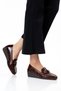 Genuine Leather Wedge Heel Comfort Women's Shoes in Sizes 33-34-35 and up to Size 41-42