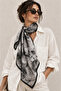 Floral Patterned Multi-Purpose Shawl Scarf Foulard Pareo – Women's Shawl - 4