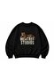 Unisex 3 Thread Threaded 100% Cotton Oversize Hoodless Printed Sweatshirt