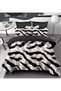 Double Bedding Sets - Black - Flat