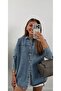 Women's Oversize Denim Shirt