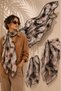 Floral Patterned Multi-Purpose Shawl Scarf Foulard Pareo – Women's Shawl