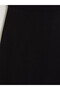Özmarka New Season Black Knitwear Skirt with Elastic Waist - 7