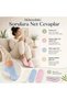 Women's Bamboo Seamless Booties Socks 12-Pack |   Breathable Moisture-Wicking Soft, Cream Blue Pink - 4