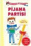 Alfa Kalem+Kırmızı Kurdele Mavi Papyon 2 - Pijama Partisi (Ayşen Oy) Children's Story Enlightenment Book Set