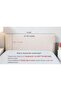 Bed Front Cover with Stretchable Design and Dust-Proof Feature Made of Thick Fabric 180Gsm in Solid Color from - 6