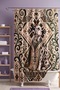 Green Poodle Dalmatian Dog Patterned Shower Curtain, Bathtub Curtain 175X200Cm