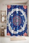 Frame Birds Patterned Shower Curtain, Bathtub Curtain 175X200Cm