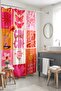 Ibiza, Gin, Sun Patterned Shower Curtain, Bathtub Curtain 175X200Cm - 4