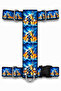 Adjustable Printed H-Type Chest Harness Set with Scarf - 3