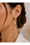Heart Dangle Steel Earrings - 3