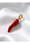 La Sauvagine Kırmızıcharm - Chainless Cornicello Uğur Pendant Gold Color Stainless Steel - 2