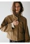 Funnel-neck jacket with pockets - 6
